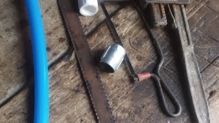 How to make thread MDPE pipe without dye [upl. by Aleda494]