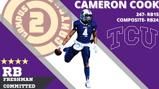 2023 Freshman RB Cameron Cook [upl. by Tybie]