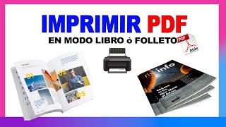 Imprimir PDF como Libro o Folleto 🔴 [upl. by Burns]