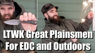 LT Wright Great Plainsmen Review Blurring the line between EDC and Outdoors [upl. by Gerger528]