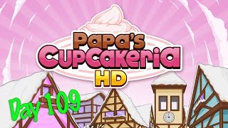 Papas Cupcakeria HD Day 109  iOSAndroid Gameplay [upl. by Eannyl]