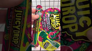 CHEWY GUMMIES AND SOUR GEL JUICY DROP jelly food mukbang [upl. by Swiercz]