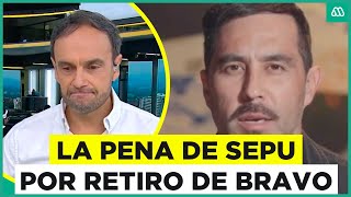 quotSentí un dolorquot La pena de Sepu por el retiro de Claudio Bravo [upl. by Nekial]