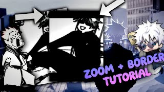 Zoom  Border tutorial  Alight motion [upl. by Shea]