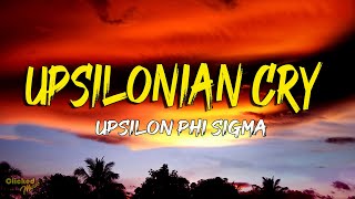 Upsilonian Cry Lyrics Video Upsilon Phi Sigma 1935 [upl. by Assiled]