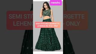 Meesho ruffle lehenga choli 036 shorts trend youtube trendwrasha [upl. by Ruperto]