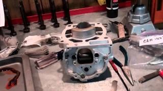 KTM 125 SX Top End Overhaul Part 8  Assembling the Power Valve Part 1 [upl. by Aanas]