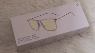 Xiaomi Mijia Computer Glasses Pro  Unboxing  Buy Link  Description  Mi Blue Light Protection [upl. by Ahsyen62]