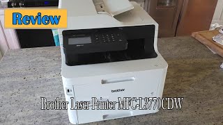 Brother MFCL3770CDW Compact Wireless Digital Color AllinOne Printer Review [upl. by Cob]