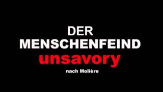 DER MENSCHENFEIND unsavoy Trailer [upl. by Alon]