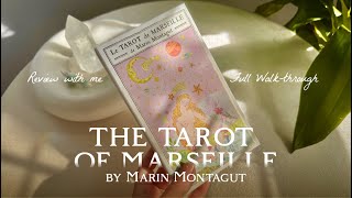 Tarot of Marseille by Marin Montagut 👉 Review amp Walkthrough [upl. by Rosenfeld]