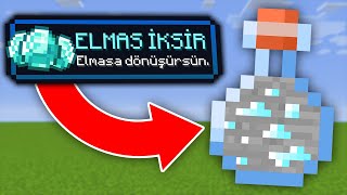 Minecraft ama MADENLERİN İKSİRLERİ VAR [upl. by Ruella]