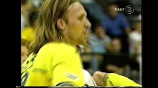 Handbolls EM 1998 Semifinal Sverige  Ryssland [upl. by Queridas]