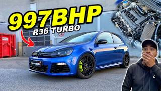 THE GOLF R FINAL BOSS 1000BHP R36 TURBO MONSTER [upl. by Chaworth]