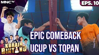 EPIC COMEBACK UCUP VS TOPAN  KURAIH BINTANG [upl. by Suvart765]