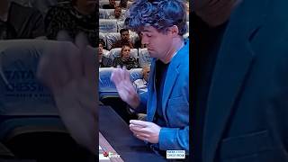 Why is Magnus Carlsen UPSET 😨 magnuscarlsen chess [upl. by Caves]