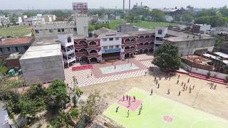 Aerial View Of Little Angels School Pilibhit [upl. by Sanbo]