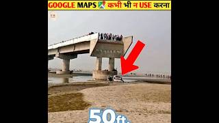 Never Trust Google Maps Blindly shorts [upl. by Mosi]