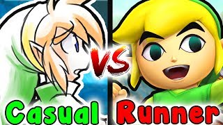 Casual VS Speedrun  Zoras DomainVah Ruta Zelda Breath Of The Wild [upl. by Jehias579]