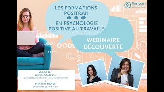 Découvrez les formations en Psychologie Positive de Positran [upl. by Anpas175]