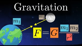 Gravitation  Erklärung Newton’s Gravitationsgesetz Berechnung Physik [upl. by Aivek368]