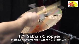 Sabian Chopper 12  The Drum Shop North Shore [upl. by Niatsirhc300]