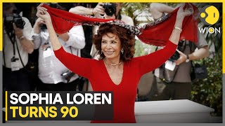 Happy 90th birthday Sophia Loren  Latest News  WION [upl. by Leora]