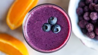 Best Blueberry Smoothie Recipe [upl. by Krum]