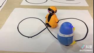 Immensity Originality Toy Inductive Robot with LED Lights Run Follow Draw Line [upl. by Mirella]