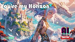 Youre my Horizon  Music by AI [upl. by Perl]