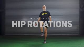 Mobility  How to do hip rotations [upl. by Eylsel363]