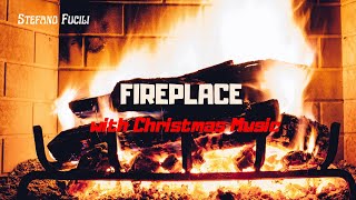 FUOCO DEL CAMINETTO con canzoni di Natale Fireplace with Christmas songs 25 min Stefano Fucili [upl. by Llesig899]