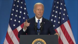 Joe Biden full press conference July 11 2024 [upl. by Asyral]