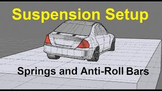 Suspension Setup Springs and AntiRoll bars  Sway bars [upl. by Ardnaik]