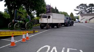 Aec Militant mk3 recovery moving a sentinel steam lorry [upl. by Kecaj]