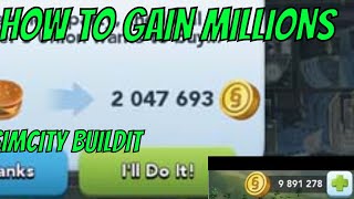 How To Gain MILLIONS Of Simoleons A DAY Simcity Buildit Tips amp Tricks [upl. by Thirzi101]