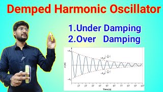 Underdamped system  Overdamped System  Damping in Simple Harmonic Oscillator  Derivation [upl. by Nosauq]