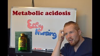 Metabolic Acidosis  Acid Base Imbalance  NCLEX Review [upl. by Alleacim]