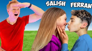 Salish Matter Reveals She Kissed Ferran on Live 🤭  Royalty Family Guess Youtuber 🥰 [upl. by Anitsirhk572]