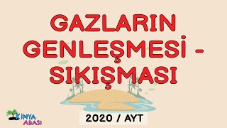 L6  Gazların Sıkışması Genleşmesi  Gerçek ve İdeal Gaz  Faz Diyagramları [upl. by Ilak]