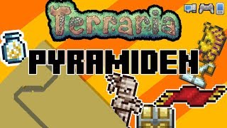 Alles über PYRAMIDEN  Terraria Tutorial Deutsch [upl. by Eiryk477]