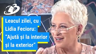 Leacul zilei cu Lidia Fecioru Ajută și la interior și la exterior [upl. by Yrag]