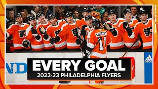 EVERY GOAL Philadelphia Flyers 202223 Regular Season [upl. by Ulu450]