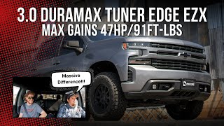 30 Duramax Performance Upgrades  Edge EZX Tuner [upl. by Perni363]