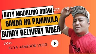 Duty madaling araw  Ganda ng panimula  Buhay Delivery Rider  foodpanda [upl. by Japheth]