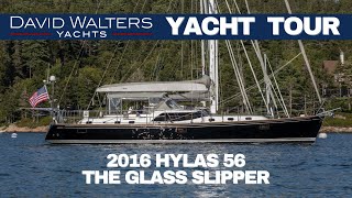 SOLD Hylas 56 2016 THE GLASS SLIPPER Walkthrough  Yacht Tour [upl. by Joya353]