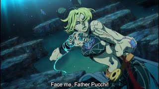 Jolynes Death Scene  Pucci Accelerate Time with Made in Heaven  Jojo Stone Ocean Part 3 [upl. by Aelahs]