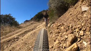 Gravel Bike Descents Hub Junction and Nike Missile Site on the wheel of a Pathfinder Pro [upl. by Etsirhc834]