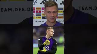 „Sollte für jeden besonders sein“  Joshua Kimmich über die Absage von Bernd Leno an das DFBTeam [upl. by Erdnassak]