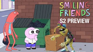 FIRST LOOK Smiling Friends Season 2  adult swim [upl. by Tudela]